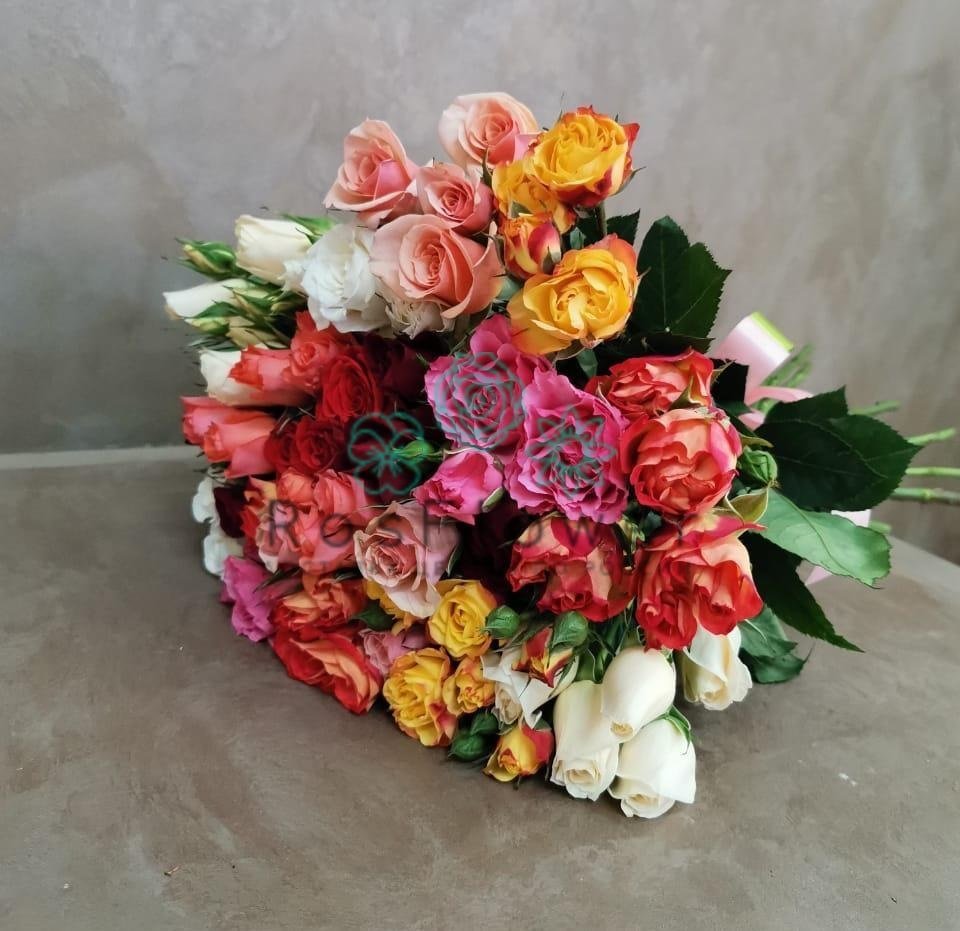 Букет цветов из: Розы в Далматово