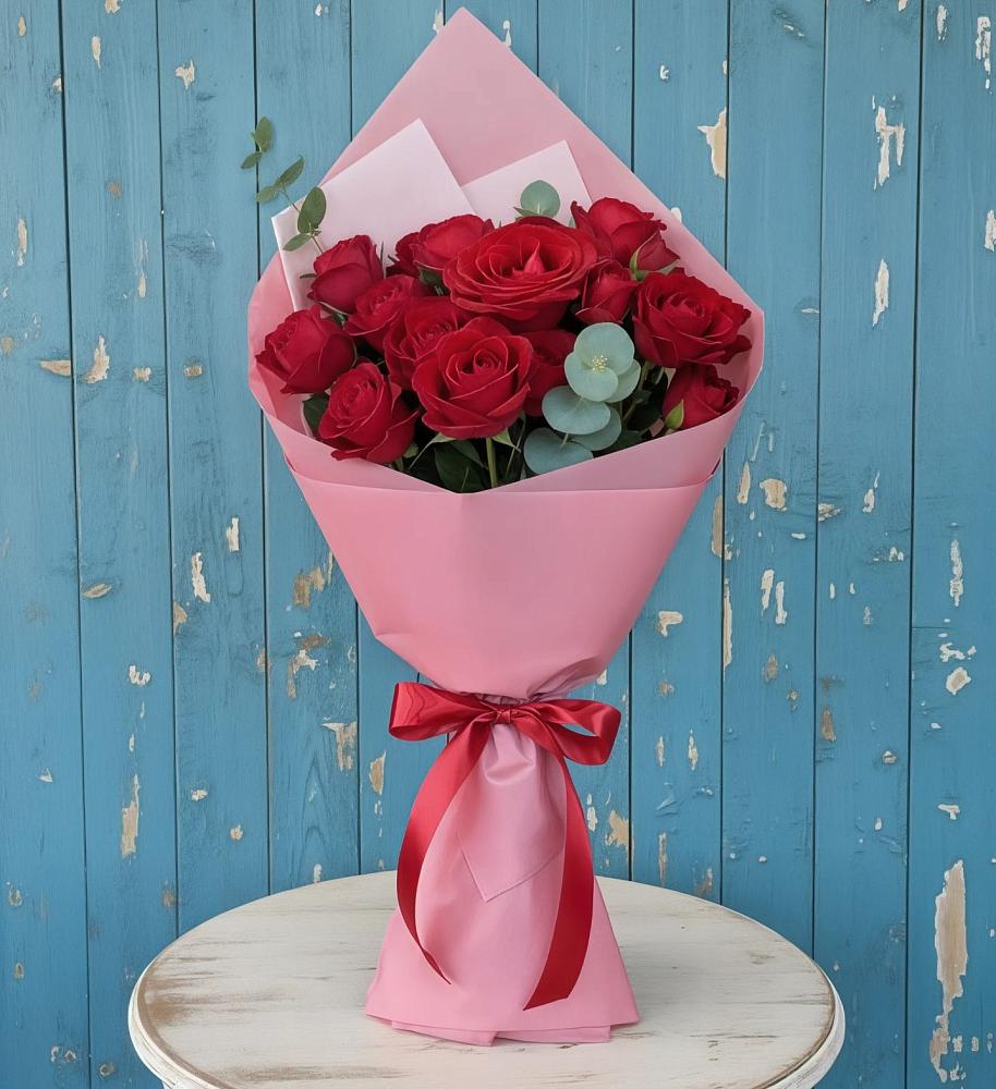 Букет цветов из: Розы в Далматово