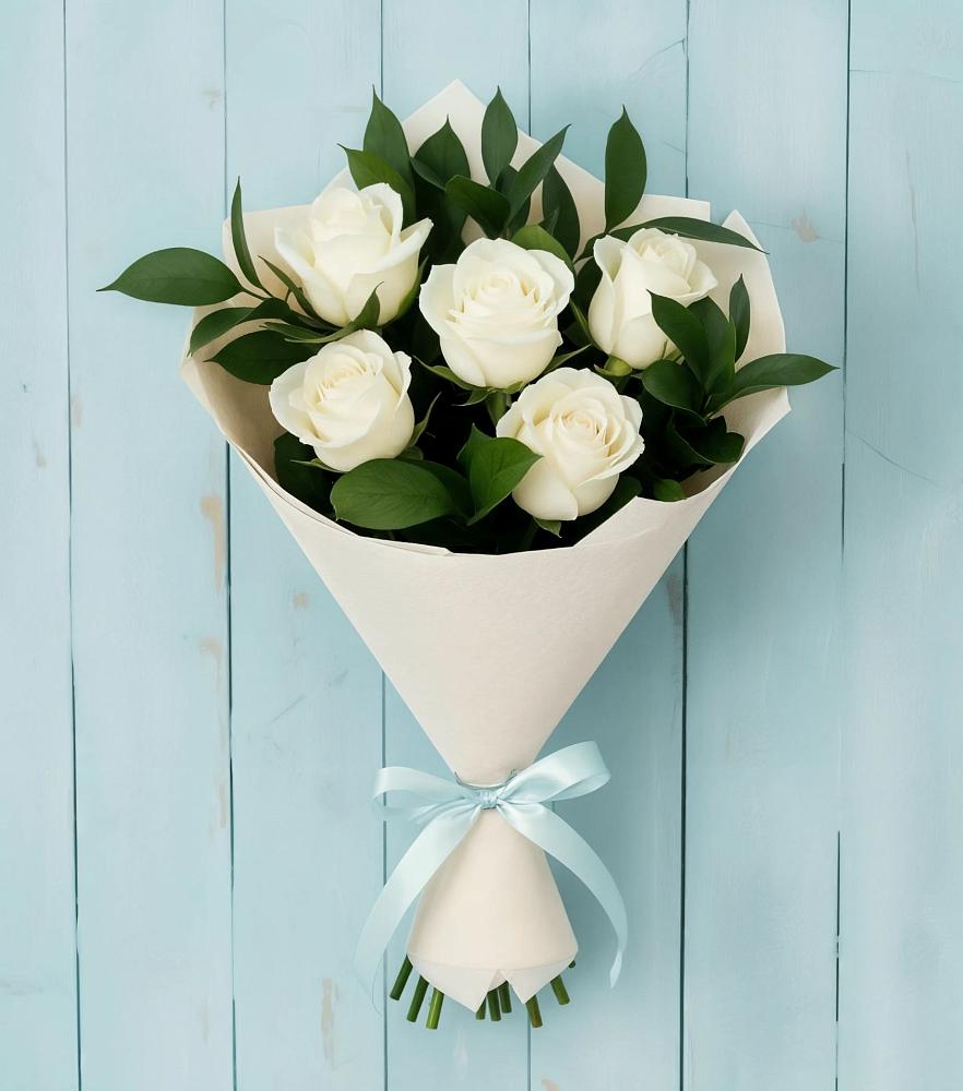 Букет цветов из: Розы в Далматово