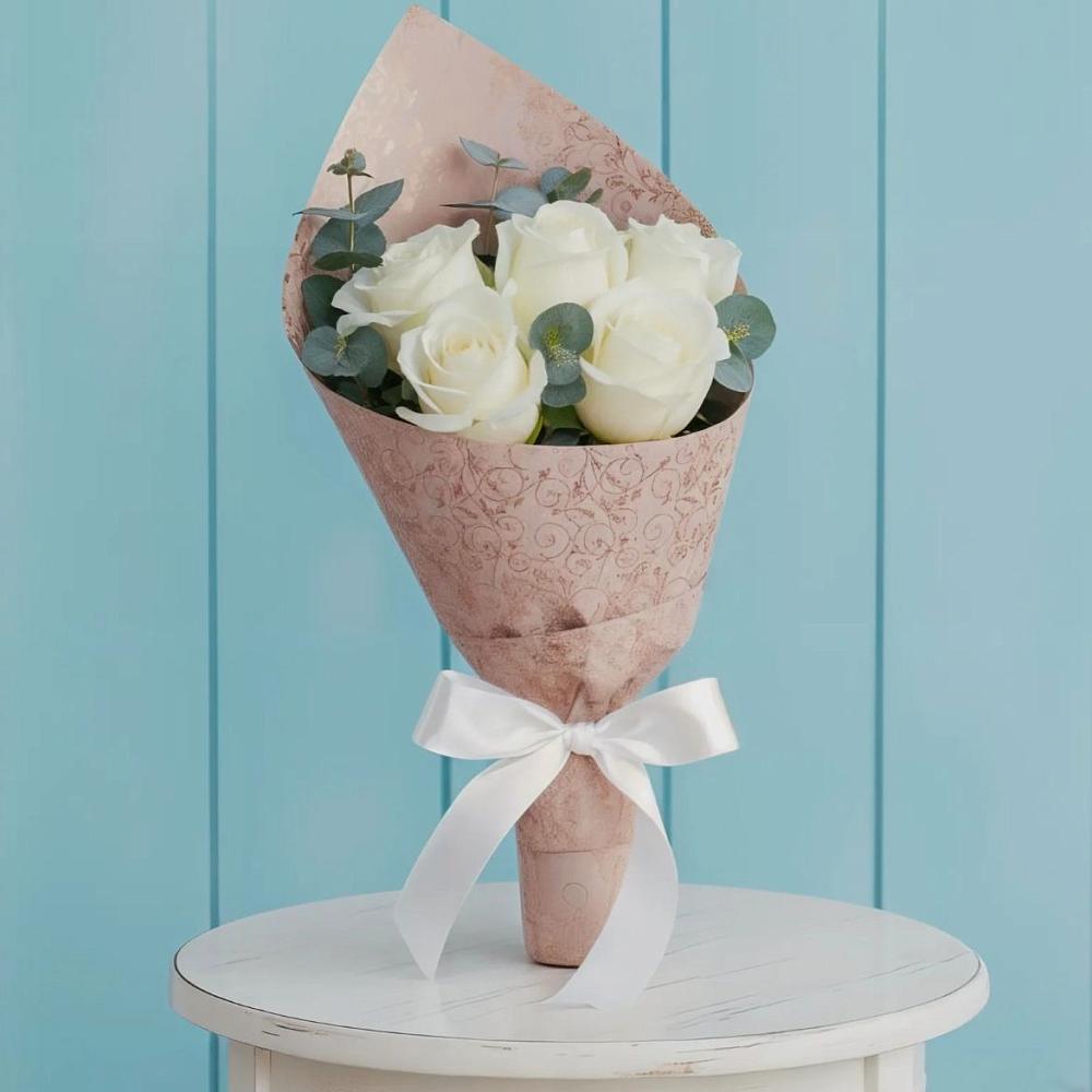 Букет цветов из: Розы в Далматово