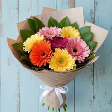 Букет цветов из:  Герберы в Далматово