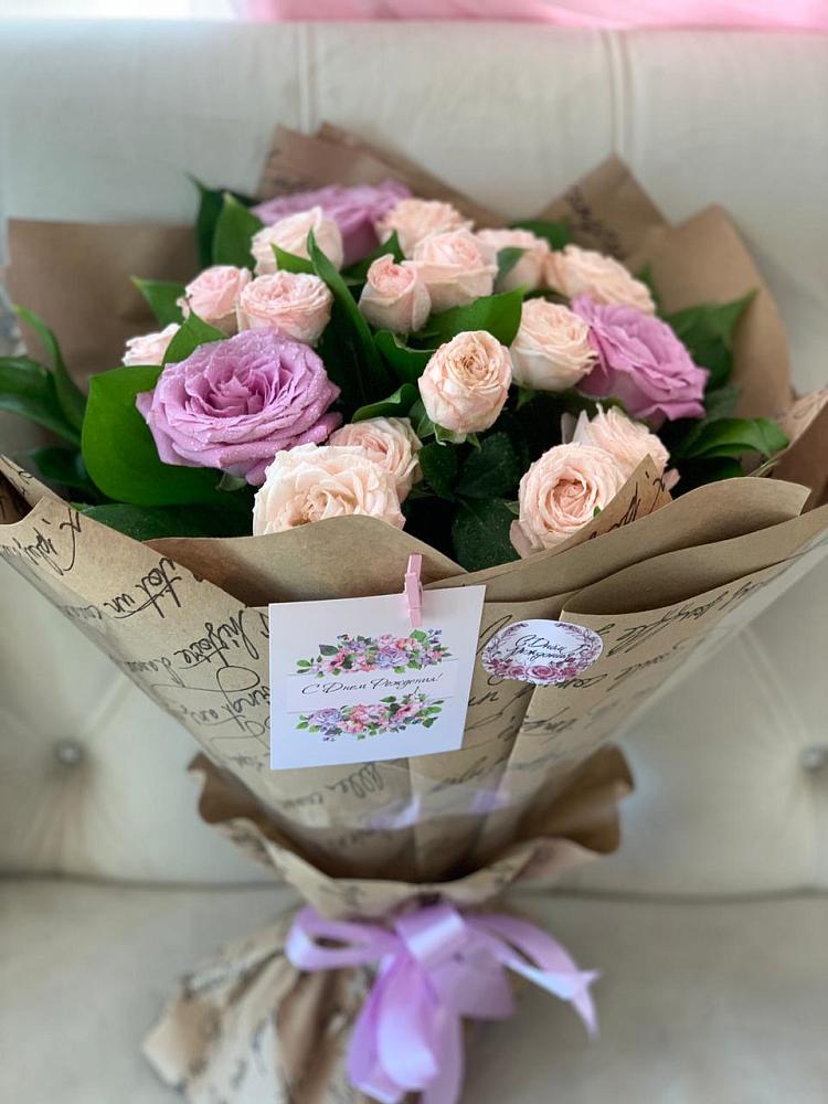 Букет цветов из: Розы в Далматово