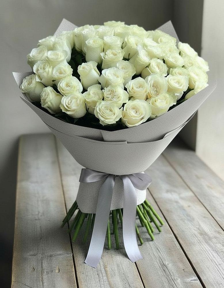 Букет 35 Белых роз в Далматово