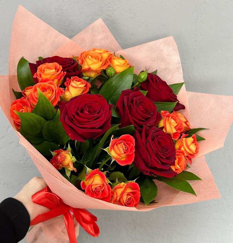 Букет Любовь и восторг в Далматово