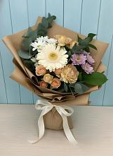 Букет цветов из:  Герберы и Хризантемы #REPLACE_PRED# Далматово