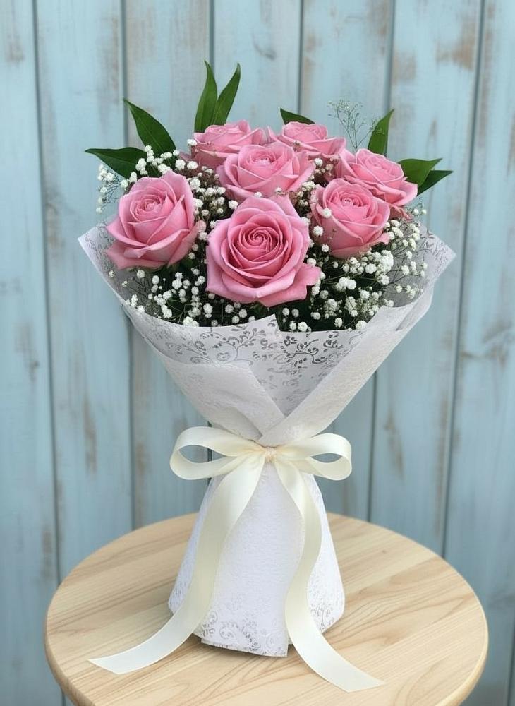 Букет цветов из: Розы в Далматово