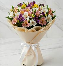 Букет цветов из:  Альстромерии в Далматово