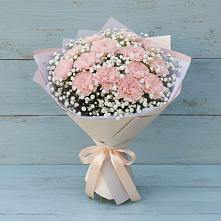 Букет цветов из:  Гвоздики в Далматово