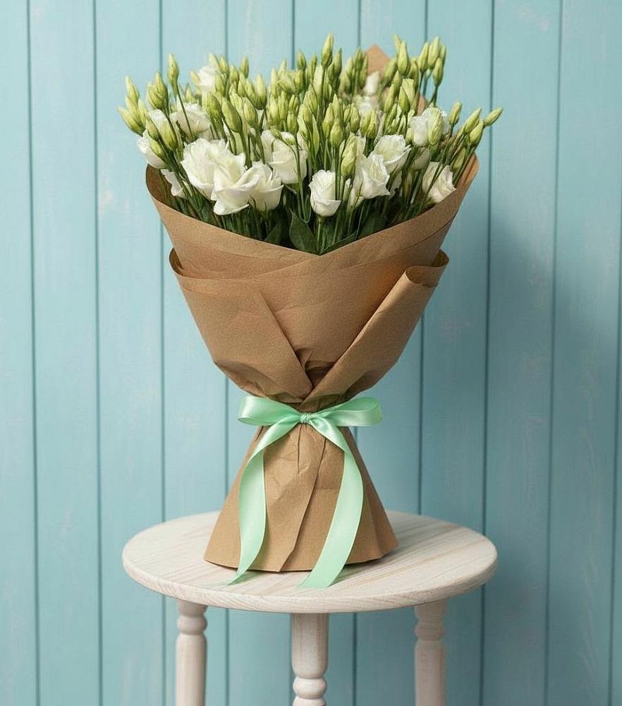 Букет цветов из: Лизиантусы в Далматово