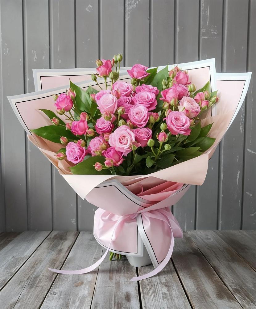 Букет Розовый кустик в Далматово
