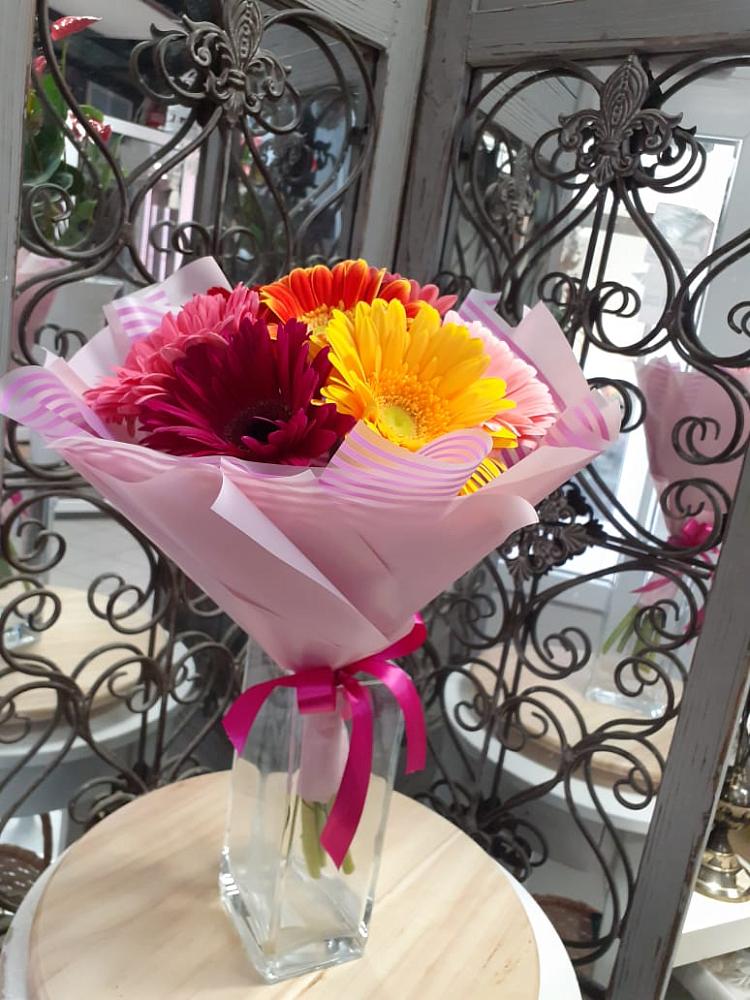 Букет цветов из: Герберы в Далматово