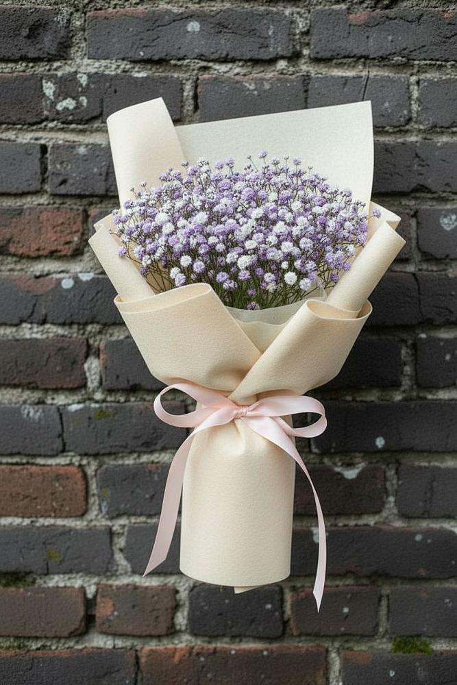 Букет цветов из: Гипсофила в Далматово