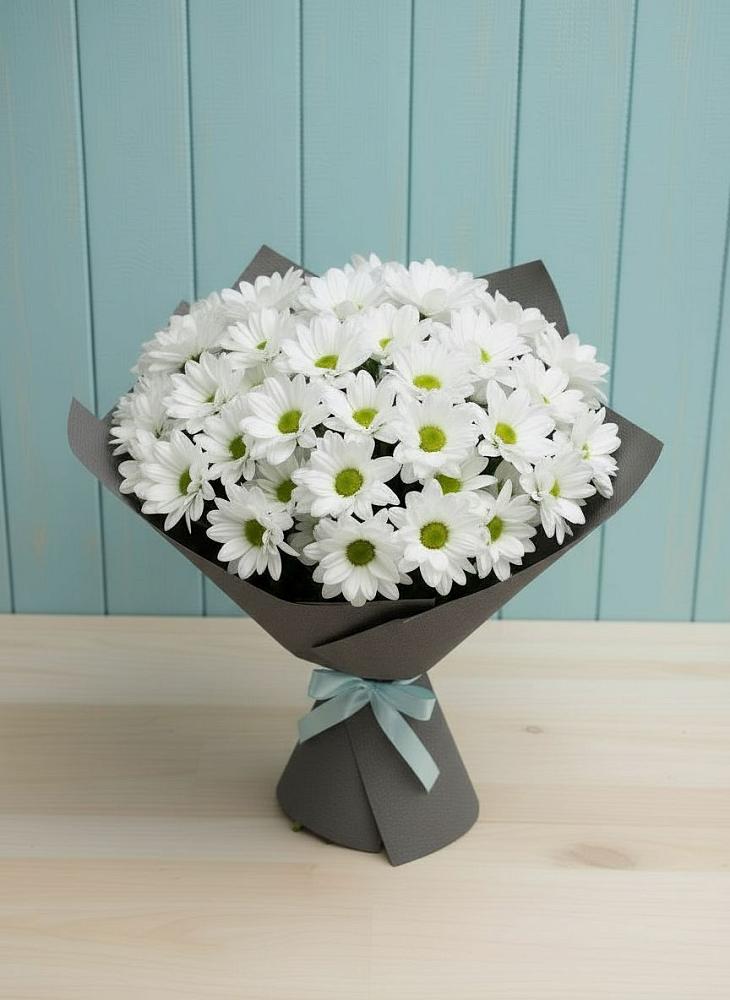 Букет цветов из: Хризантемы в Далматово