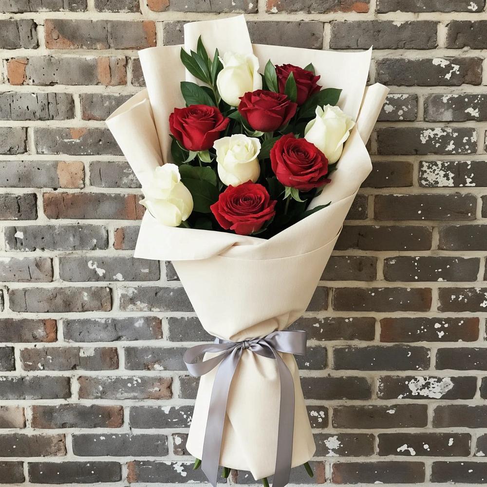 Букет цветов из: Розы в Далматово