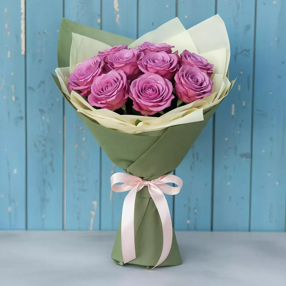 Букет Розы Фёрст Леди в Далматово