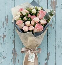 Букет цветов из:  Розы в Далматово