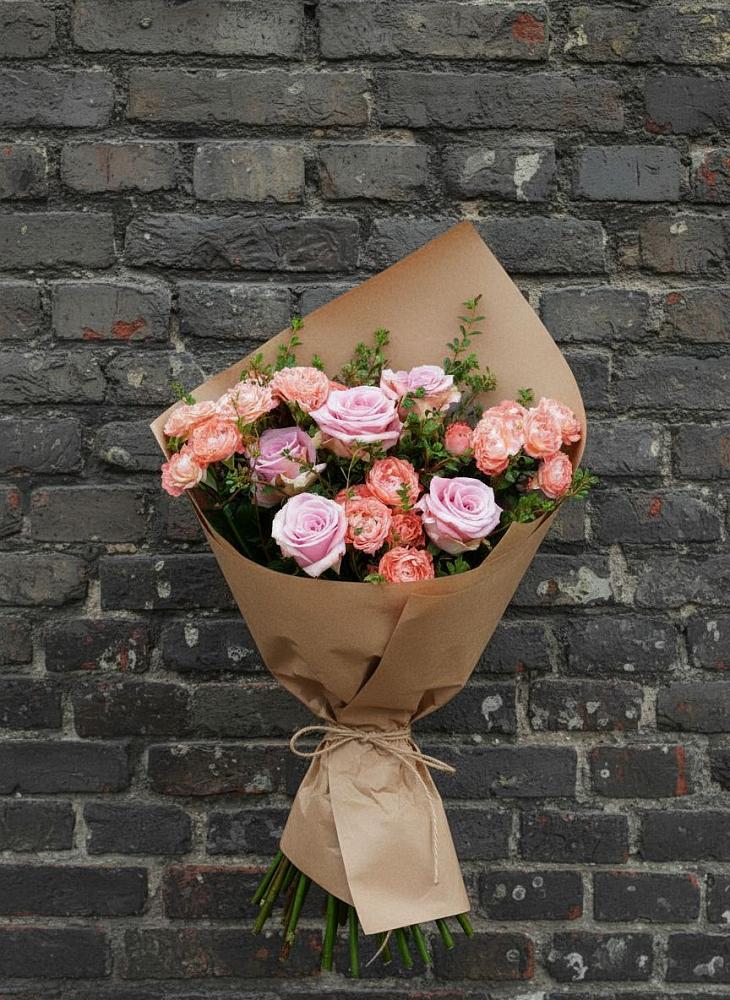 Букет цветов из: Розы в Далматово