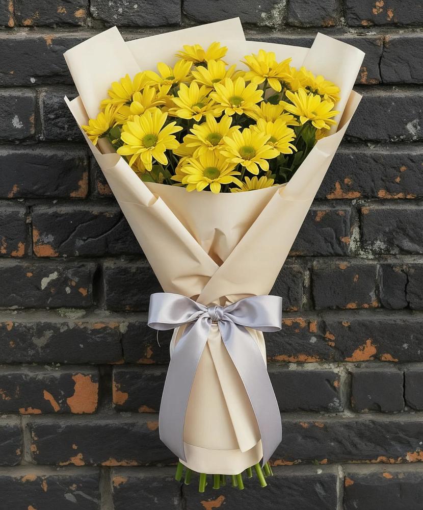 Букет цветов из: Хризантемы в Далматово