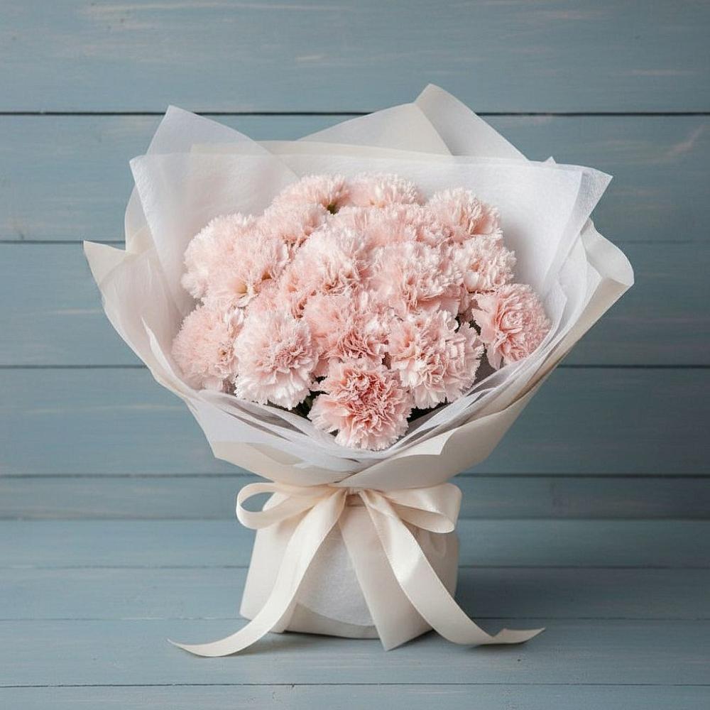 Букет цветов из: Гвоздики в Далматово