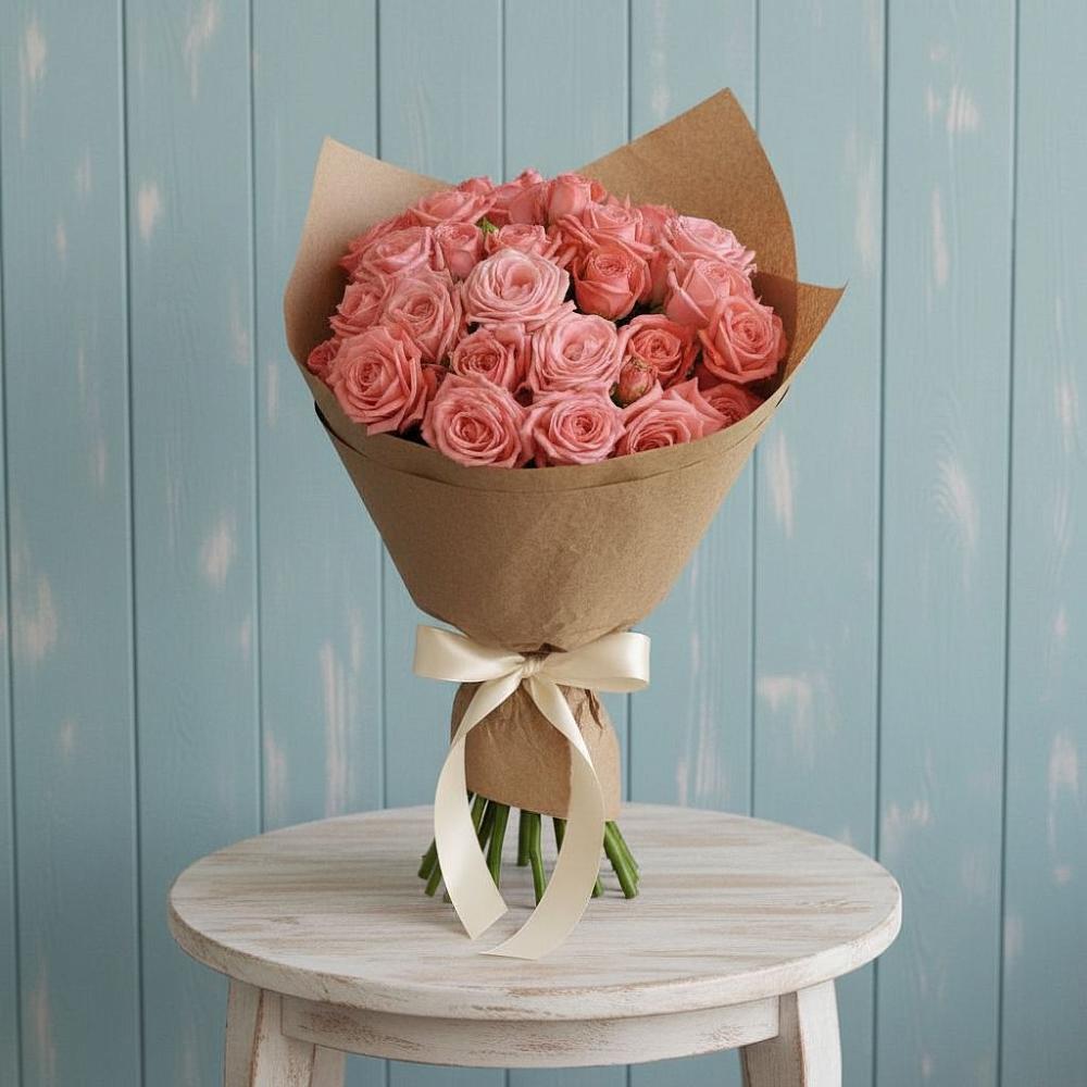 Букет цветов из: Розы в Далматово